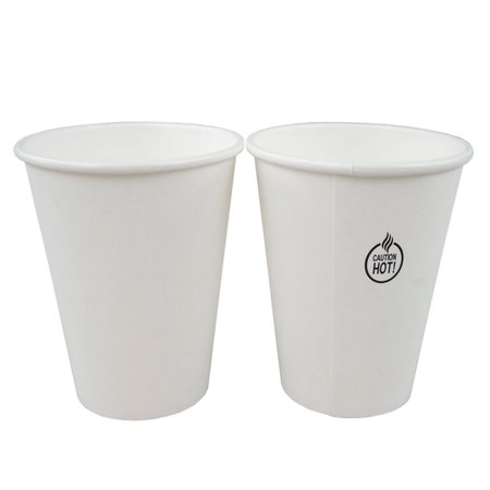 ABENA Hot Cup, Abena, 11 cm, white, PE/paperboard, 12 oz (Lid is Item # 5198) 1999910090